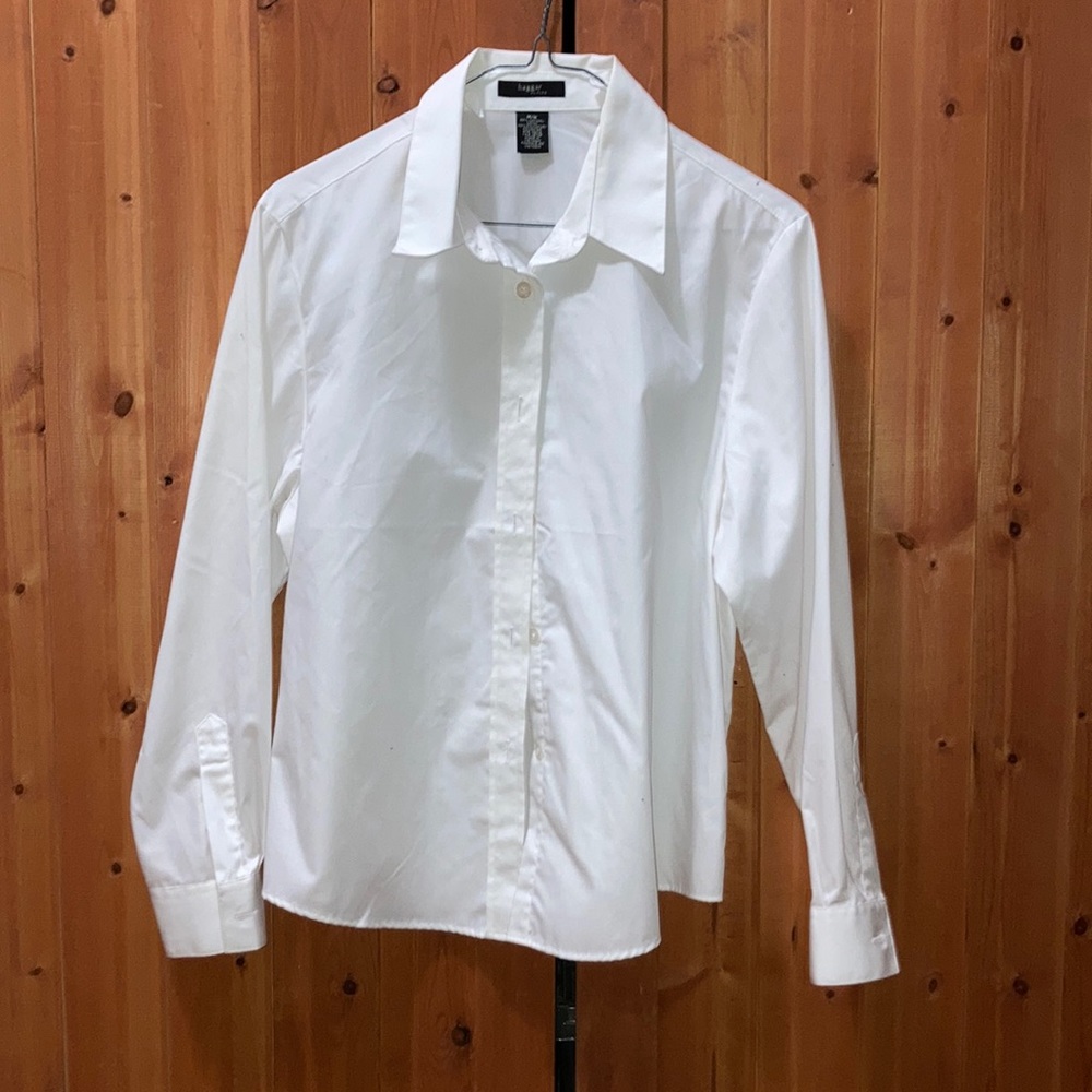 White button shirt